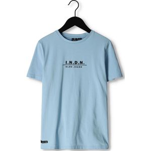 Indian Blue Jeans T-shirt Indian Backprint Polo's & T-shirts Jongens - Polo shirt - Blauw - Maat 104