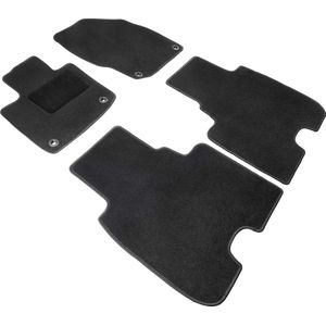 Walser Naaldvilt Velours voetmatten geschikt voor Honda Civic IX 09/2011-Vandaag