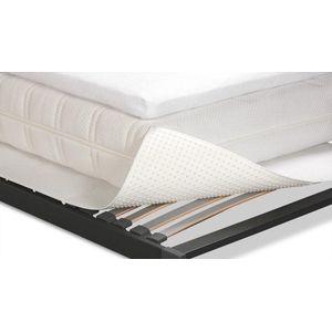 Beter Bed Topper Molton Hoeslaken en Anti-Slip Matrasonderlegger - Beschermingspakket - 180x200x10 cm