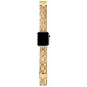 Ted Baker Gold-Tone Tb Apple Watch Bands Armband: 100% Mesh BKS38S316B0