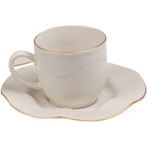 Asir - Koffiekopjesset (12 stuks) - Kamer - 5 x 7 x 5 cm