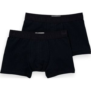 Scotch & Soda - 2-Pack Boxershort Black - Maat: 98-104