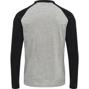 Hummel Longsleeve Hmllegacy Blocked T-Shirt L/S Grey Melange-XS