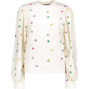 Geisha Trui Sweater Bloemen 42090 21 Light Sand/multicolor Dames Maat - L