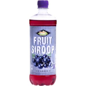 Fruit Oase Limonadesiroop cassis 6x750 ml