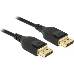 DeLOCK premium DisplayPort kabel - versie 1.4 - 8K gecertificeerd - 1 meter