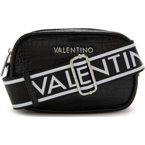 Valentino Bags Kleine Crossbodytas / Schoudertas Dames - Miramar - Krokodillenprint - Zwart Croco