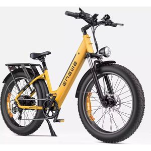 E26 Fatbike E-bike 250 Watt motorvermogen maximale snelheid 25 km/u Fat tire 26X4.0’’ banden