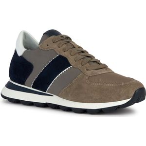 GEOX U SPHERICA VSERIES mannen Sneakers - taupe/navy - Maat 46