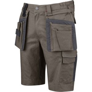 STØRVIK Thijs Stretch Korte Werkbroek Heren - Werkshort - Maat XL - Taupe