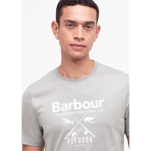 Barbour Fly tee - forest fog