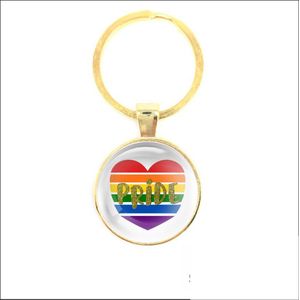 Sleutelhanger Glas - Pride