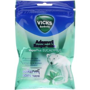 Vicks Ademvrij - Eucalyptus - Suikervrij - 72 gram