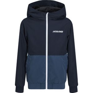 JACK&JONES JUNIOR JJERUSH BLOCKING HOOD BOMBER NOOS JNR Jongens Bomberjack - Maat 152