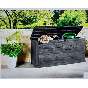 Livarno Opberbox 270 liter Antraciet