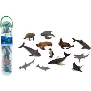 Collecta Zeedieren Set Mini 12 Stuks 7 - 1 1 Cm