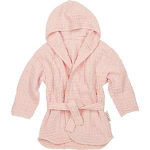 Meyco Baby Uni badjas - soft pink - 86/92