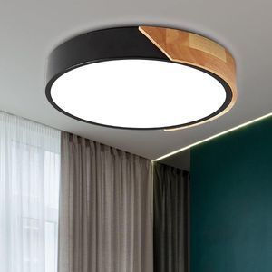 Moderne LED Plafondlamp met Kleurverandering voor Slaapkamer - Dimbaar - Afstandsbediening - Waterdicht - Energieklasse A++