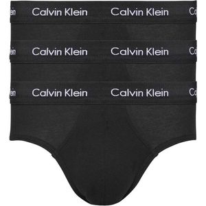 Calvin Klein Underwear Cadera Slip 3 Eenheden Zwart XS Man