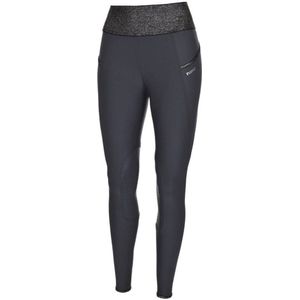 Pikeur Rijbroek Hanne Grip Athleisure Black - 38 | Zwart | Paardrijbroek