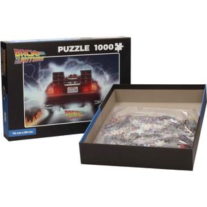 BACK TO THE FUTURE - Puzzle 1000 stukjes - Delorean Out of Tme