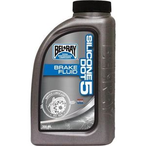 Bel-Ray Silicone DOT 5 Remvloeistof - 355 ml | Hoogwaardige siliconen remvloeistof voor maximale prestaties