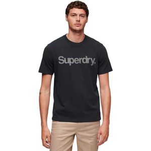 Superdry Core Logo City T-shirt Met Korte Mouwen Zwart XL Man