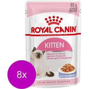 Royal Canin Kitten In Jelly - Kattenvoer - 8 x 12x85 g