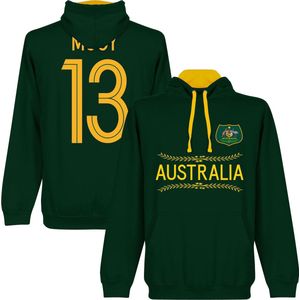 Australië Mooy 13 Team Hooded Sweater - Groen - XXL