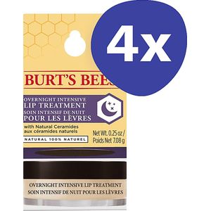 BurtÂ´s Bees Lip Treatment Overnight Intensive (4x 7.08gr)