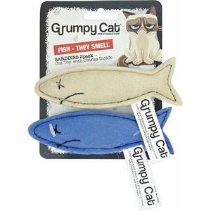 Grumpy Cat Sardines Met Catnip