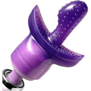 XR Brands - G Tip Wand Massager Attachment - Purple
