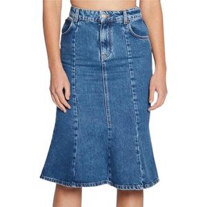 PINKO Blauw Denim Rok