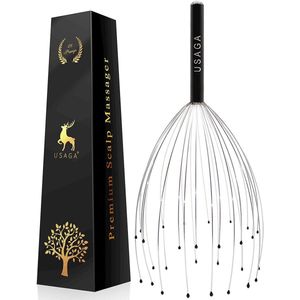 28 vinger hoofdmassager - Draadmassageapparaat voor effectieve stressrelaxatie