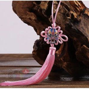 ihappybox'Chinese Opera Knot'-geschenk-decoratie-hanger-Lichtroze