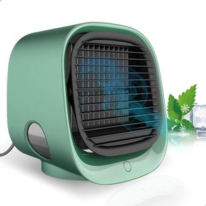 Exclusive by TW Aircooler - Ventilator - Airco - Mobiele Airco - Tafelventilator - Aircooler - Luchtkoeler - Groen