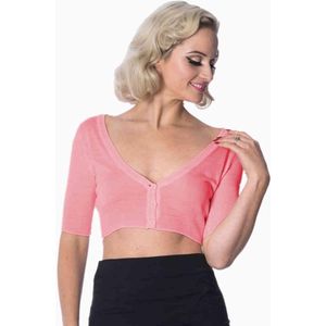 Dancing Days - BOBBY BASICS Cardigan - 4XL - Roze