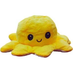 Mood Octopus Knuffel - As seen on TikTok -  (zwart/bordeauxrood)