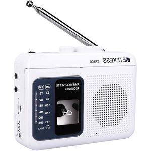 Draagbare Radio - FM AM-radio met Cassette-Speler Recorder - TR606 cassette speler