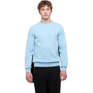Web Blouse Comfy Men Sweatshirt Lichtblauw
