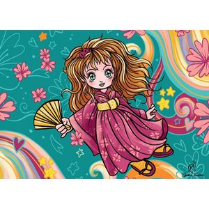 Bluebird Puzzle Magical Kawaii - legpuzzel 300 stukjes kleurrijk.