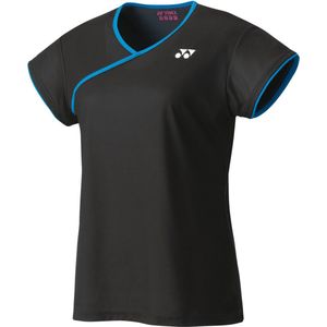 Yonex damesshirt 16444 - zwart/blauw - maat XL