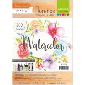 Florence Aquarelpapier - Offwhite - A4 - 300g - 100 vellen