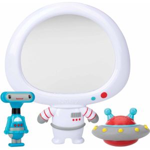 Nûby - Badspeelgoed - Astronaut spiegelset badspeeltje - 12+ maanden