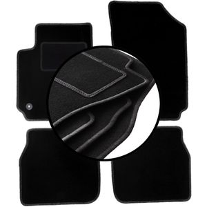 Complete set veloursmatten voor: Citroen C4 Cactus II crossover (2018-)