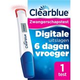 Clearblue Zwangerschapstest Digitaal Ultravroeg (6 dagen vroeger) - 1 test