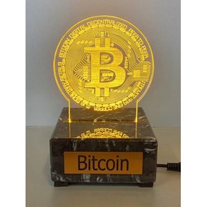 Bitcoin Lamp - Led Award - Led Trofee