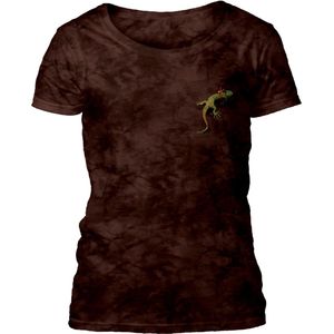 Ladies T-shirt Pocket Gecko XXL
