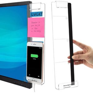 Consumerce® 2 Stuks Zelfklevende Monitornotities – Acryl – Sticky Notes – Index Tabs – Stickynotes – Beeldscherm – Laptop – Monitor – Beeld Scherm – Computer – TV
