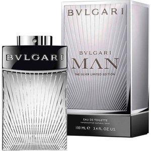 Bvlgari Man The Silver Limited Edition - 100 ml - eau de toilette spray - zelfde geur, speciale verpakking